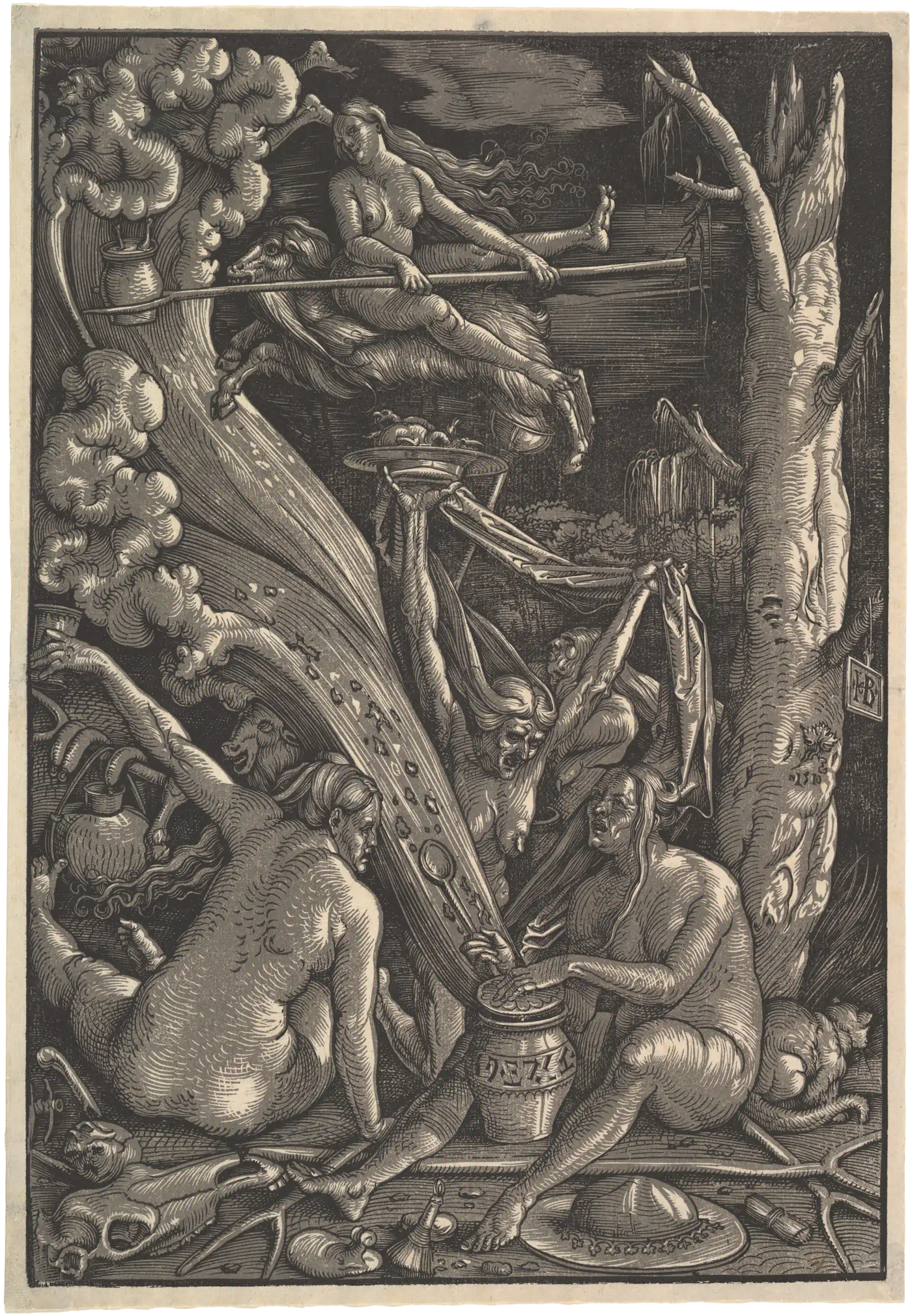 Holzschnitt von Hans Baldung Grien